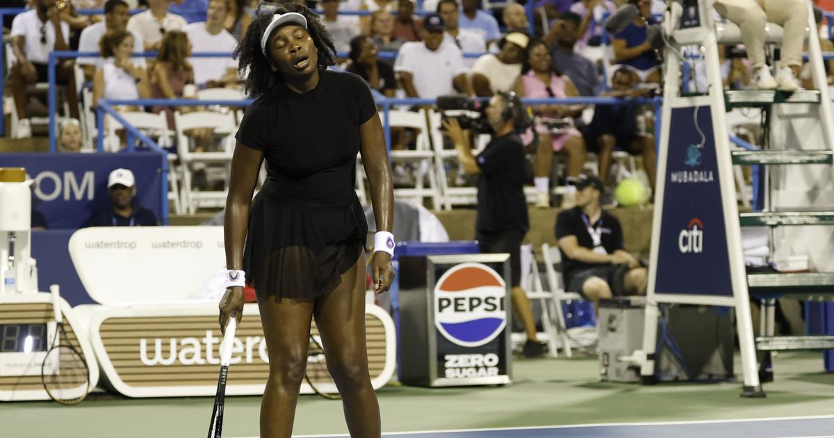 Tennis : la belle aventure de Venus Williams se termine en 8e de finale