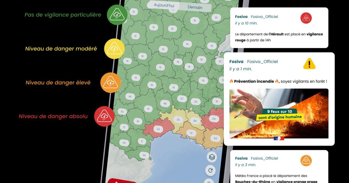 «Fosiva» : l’application française pour mieux prévenir les risques naturels