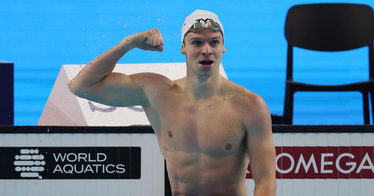 revivez la demi-finale de Léon Marchand