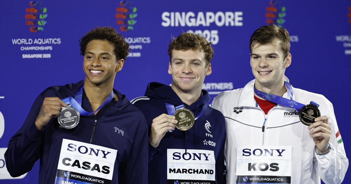 Sixième médaille, détermination, Tony Parker...Le show Léon Marchand en finale du 200 m 4 nages