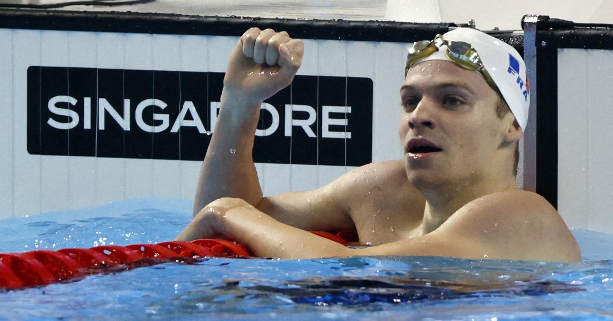 レオン・マーチャンドは、4x200mフリースタイルリレーの決勝に対する権利を持っています
