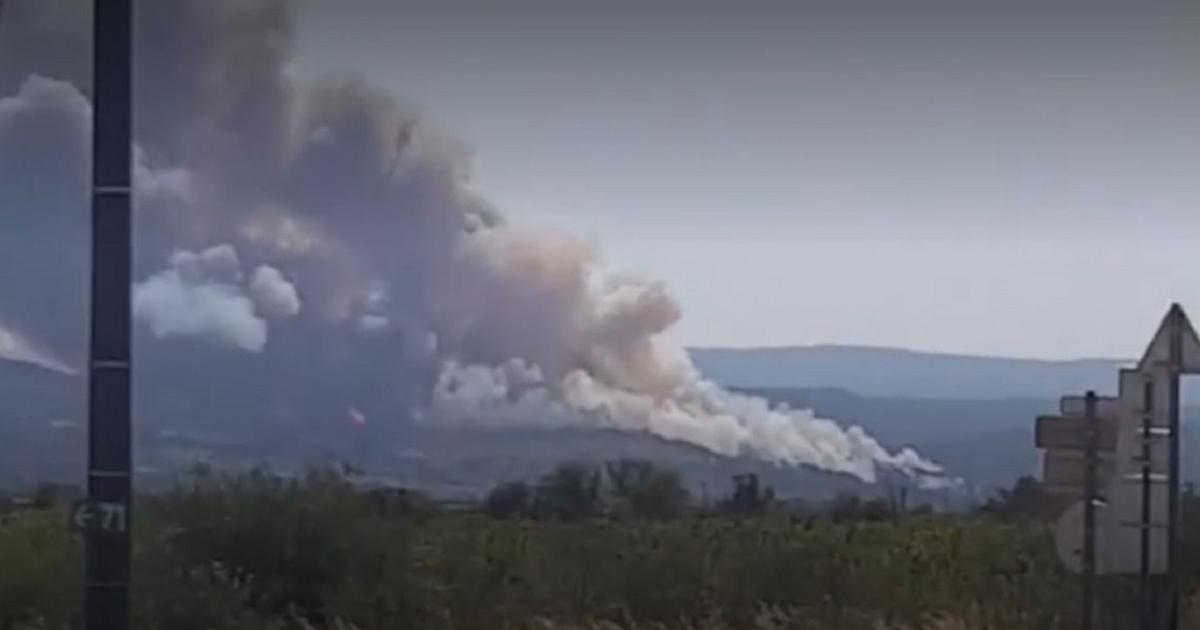 Aude : un blessé grave dans un violent incendie, près de 10.000 hectares parcourus