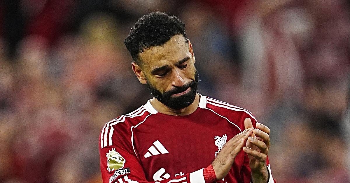 ビデオでは、モハメド・サラのアンフィールドの聴衆に対する涙