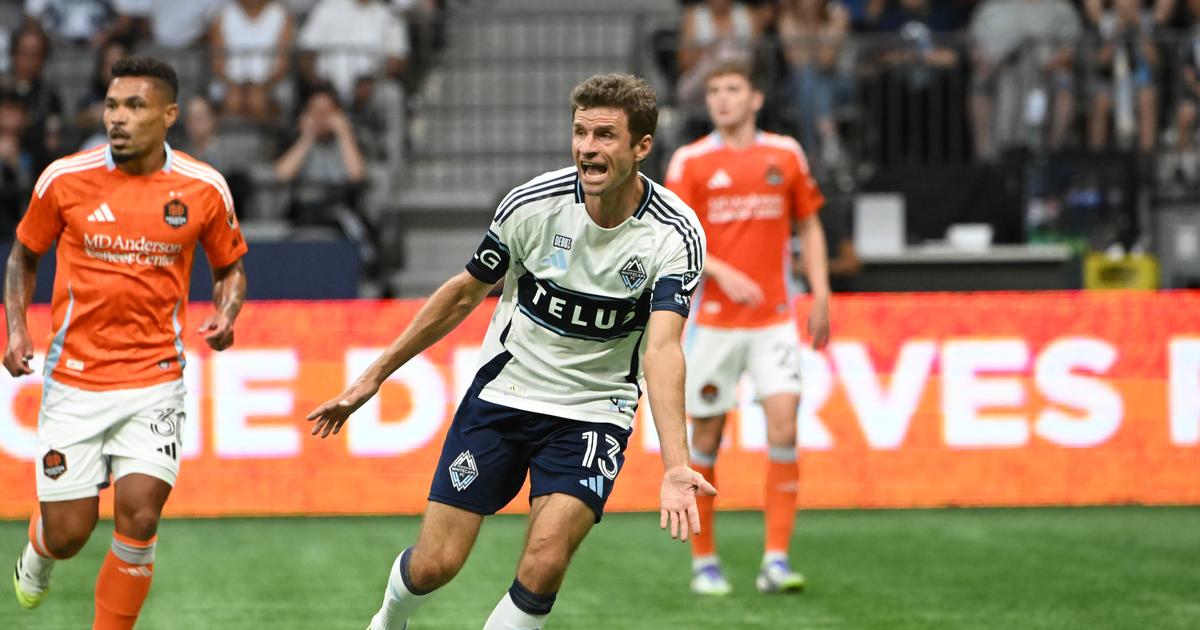 Thomas Müller made his debut in MLS with Vancouver