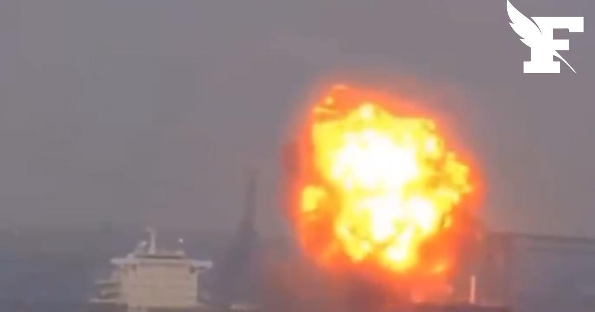 Â«Mayday, mayday !Â» : aux Ã‰tats-Unis, lâ€™impressionnante explosion dâ€™un cargo...