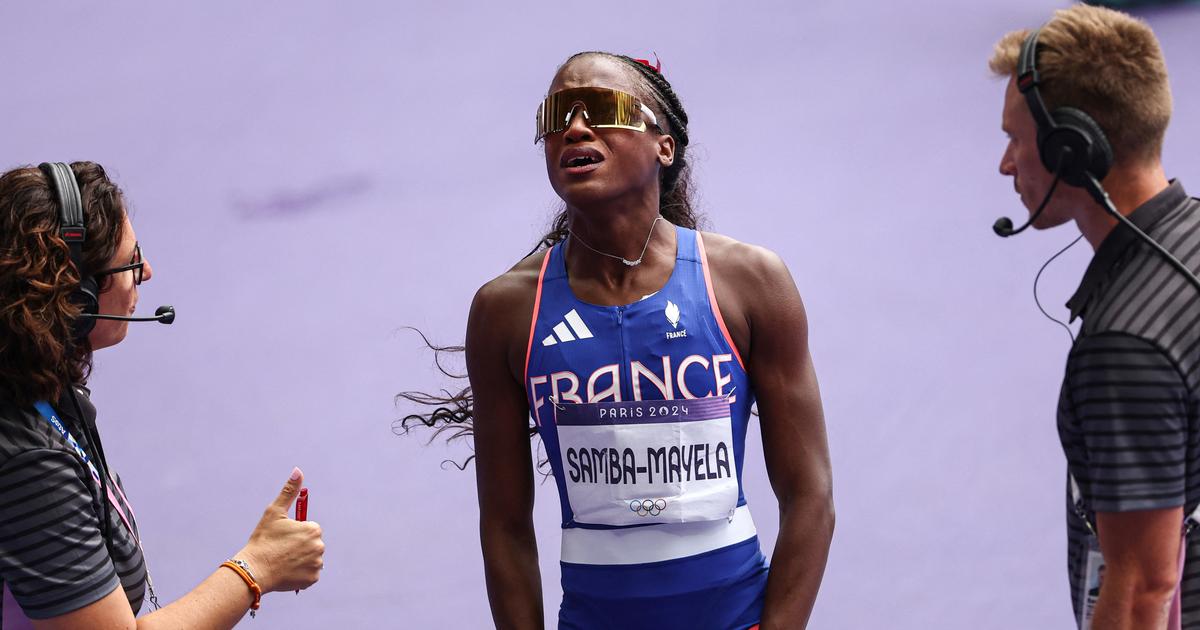 Cyréna Samba-Mayela at the Scotland Championships to prove her state of form before the Worlds