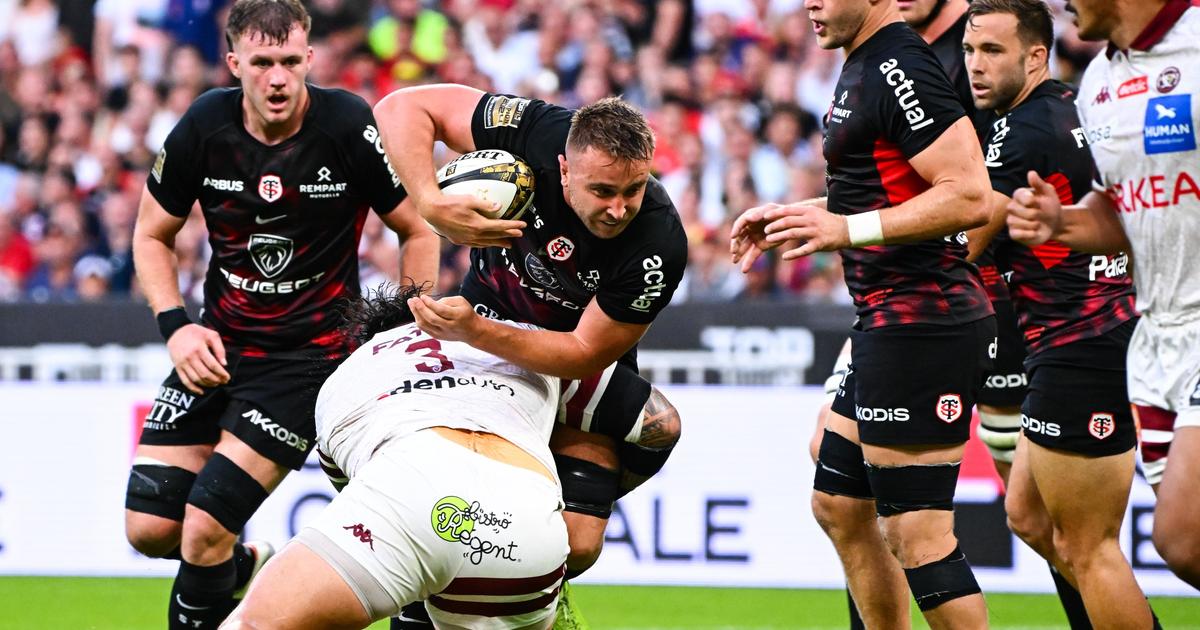 Rugby : stade comble Ã  Guingamp pour la rencontre amicale entre Toulouse et Vannes devant 17.000...
