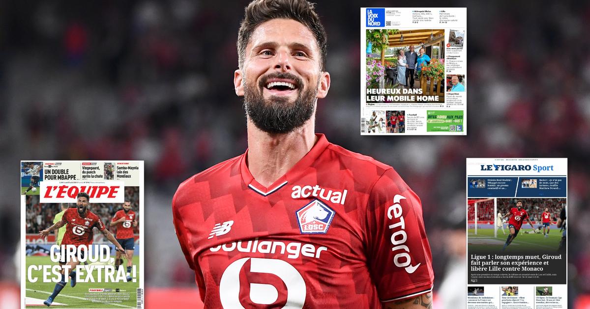 “It’s extra!”, “Immortal”, “In seventh heaven” … The admiring press of the Lord Olivier Giroud after his goal