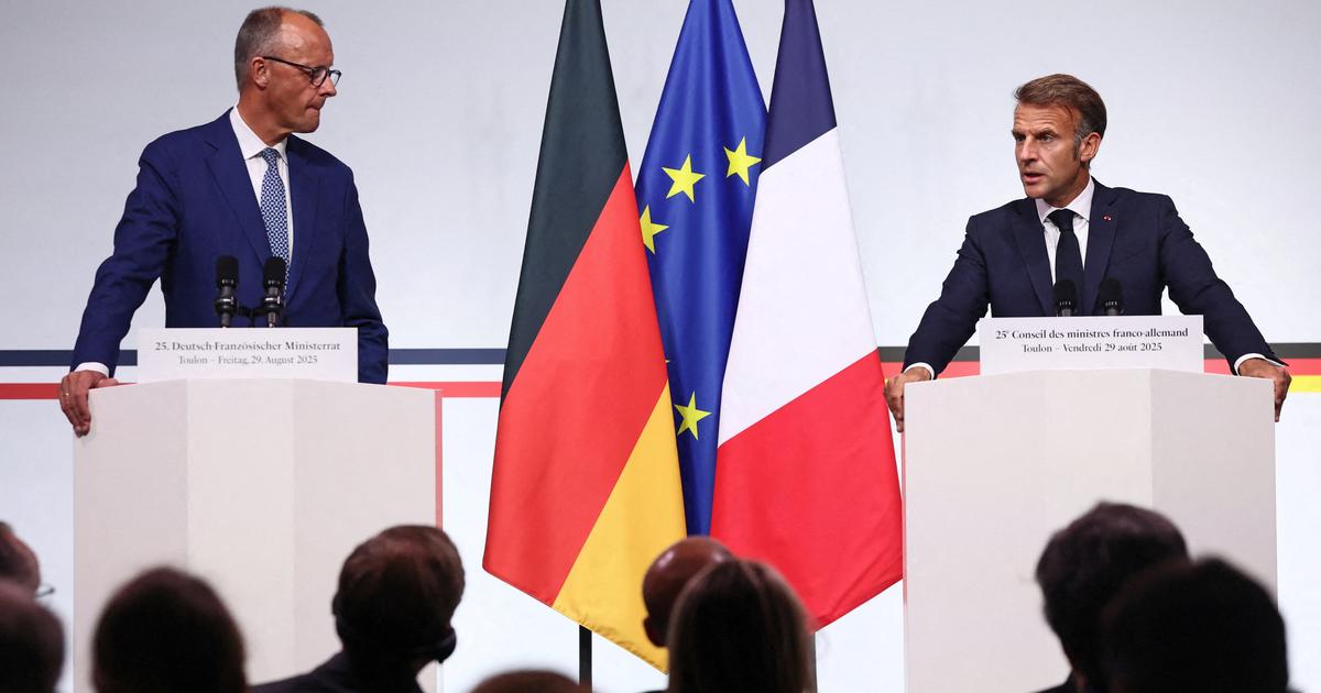 Défense antiaérienne pour l'Ukraine, dissuasion nucléaire, «dérive autocratique» de Poutine... Ce qu’il faut retenir des déclarations de Macron et Merz