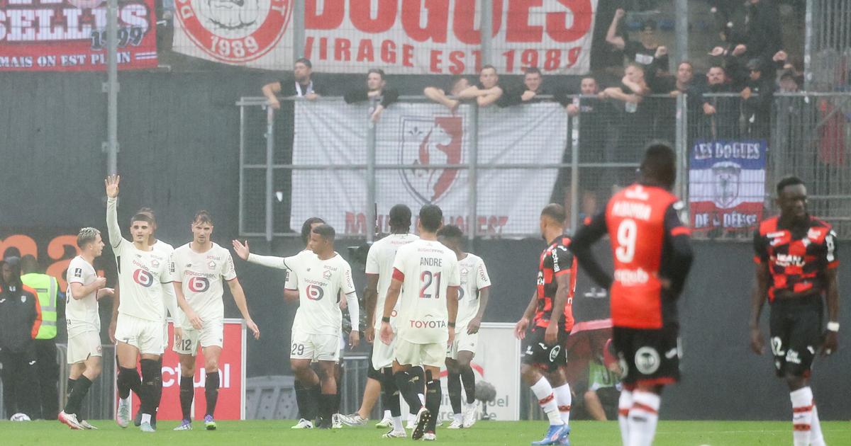 Ligue 1 : sans Giroud, Lille humilie Lorient au Moustoir