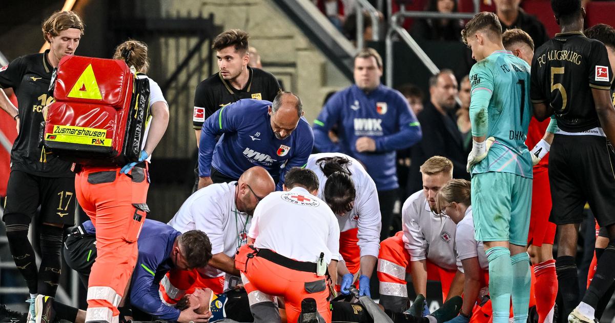 Bundesliga : le joueur dâ€™Augsbourg Fellhauer est sorti de l'hÃ´pital aprÃ¨s une...