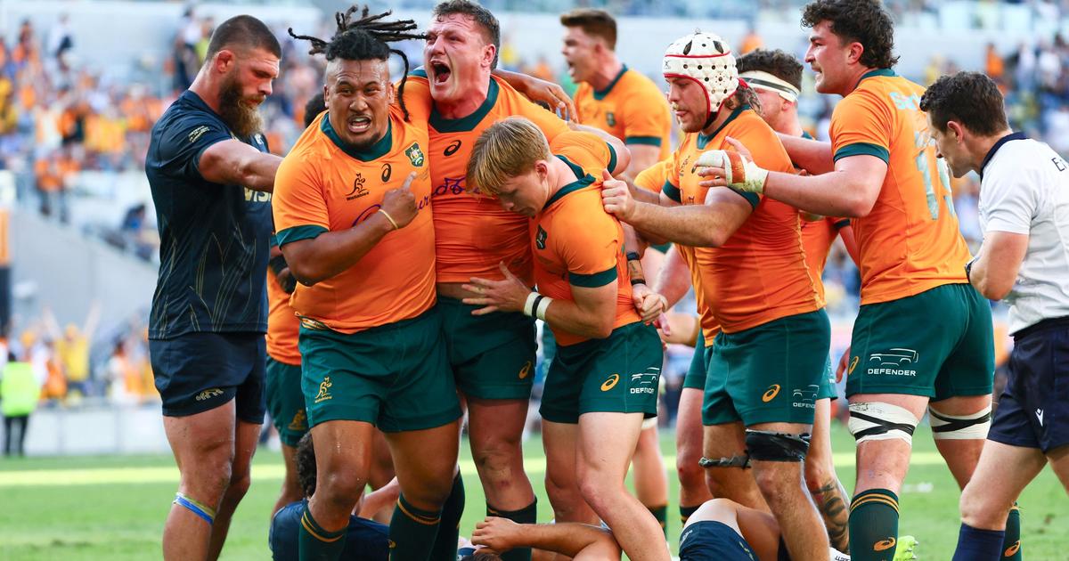Rugby Championship : en vidéo, le résumé de la victoire à l’arraché de l’Australie face à l’Argentine