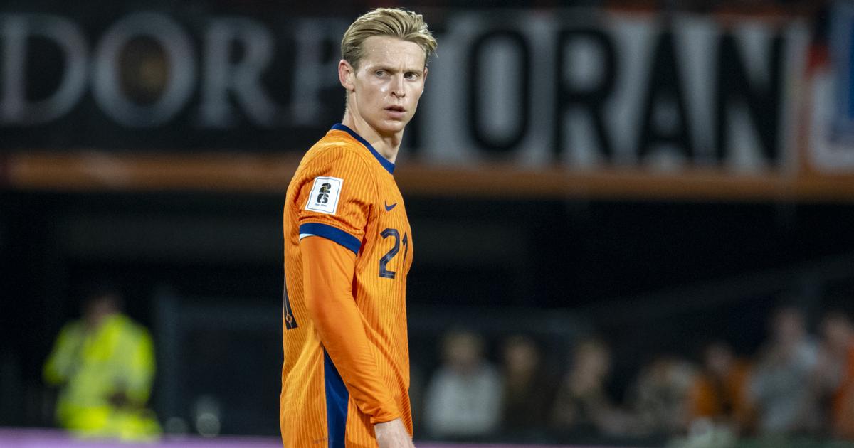 Liga : nouveau coup dur pour le BarÃ§a, Frenkie de Jong se blesse avec la sÃ©lection...