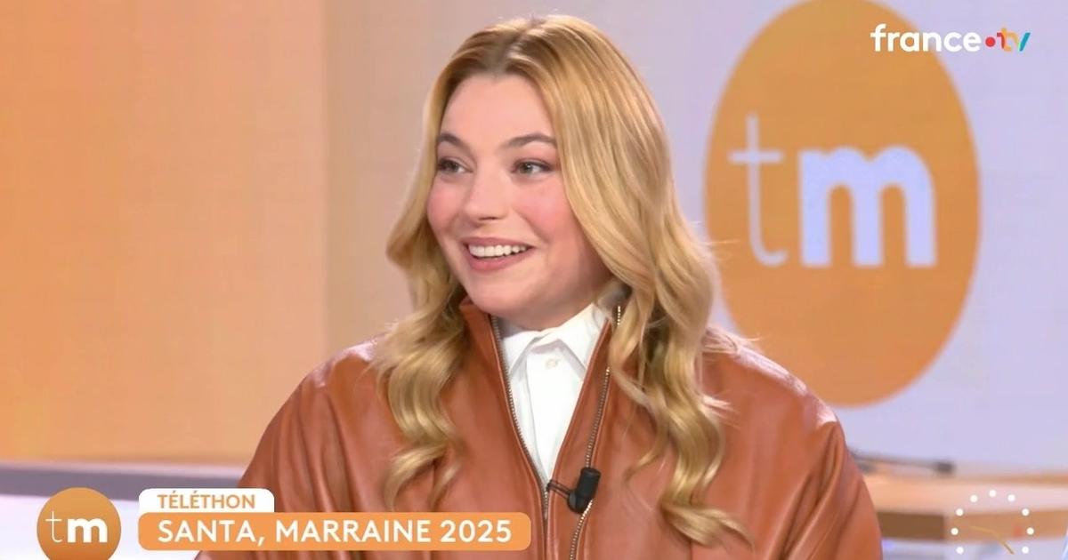Santa future marraine du Téléthon : “J’ai envie de péter les scores”