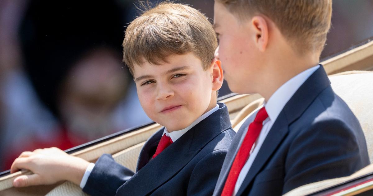 A 7 ans, le prince Louis est un sacré phénomène… et William s’en amuse !