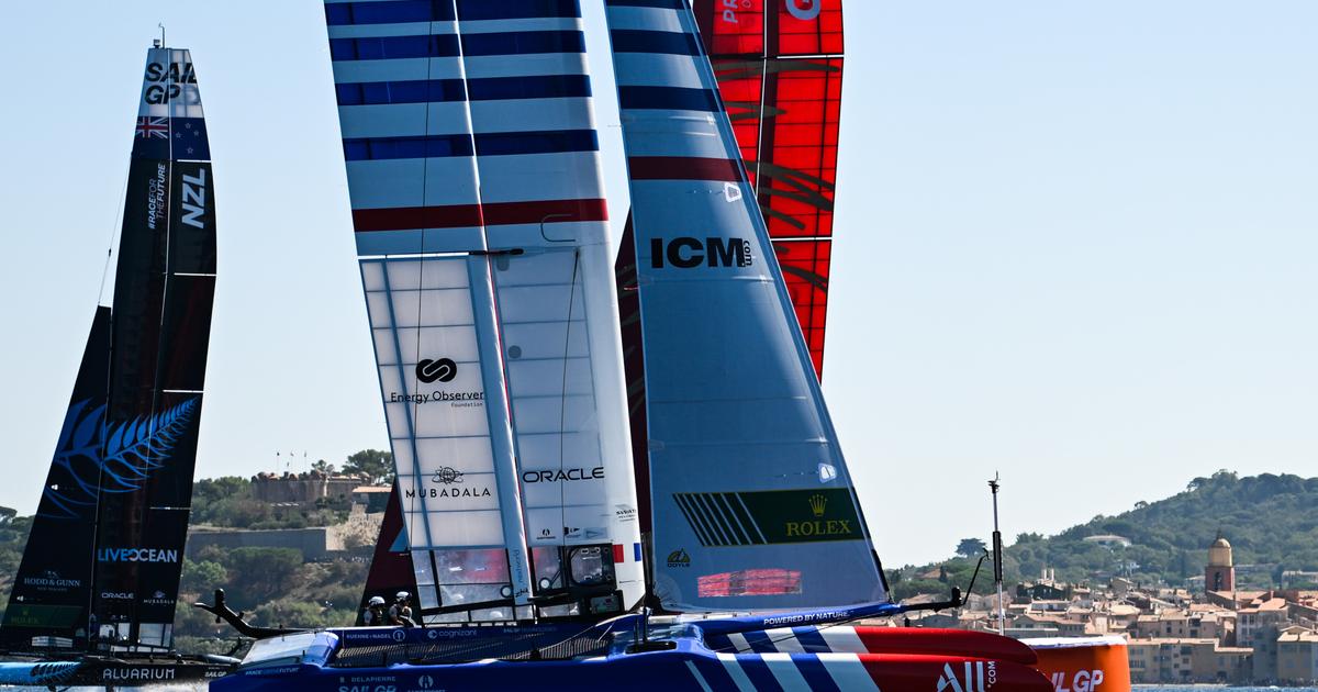 Voile: dÃ©but compliquÃ© pour les Bleus au SailGP de Saint-Tropez