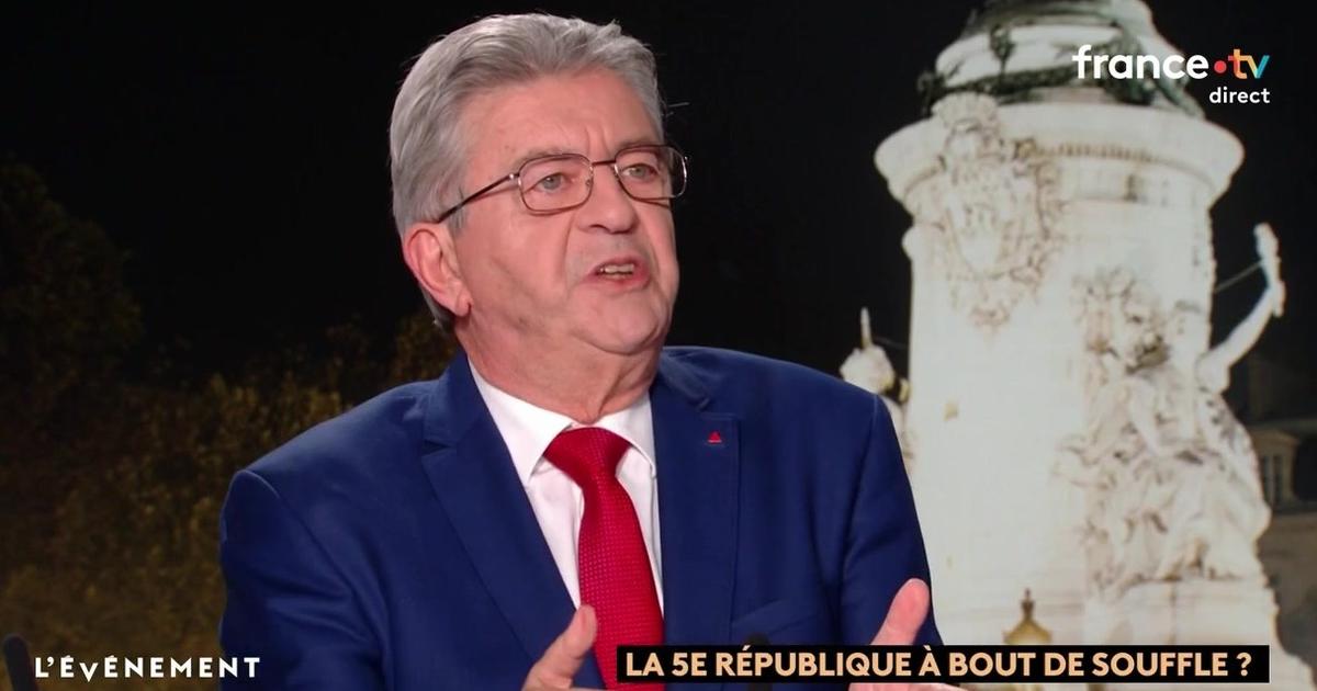 “Pardon ?” : Jean-Luc Mélenchon outré par une question de Caroline Roux, ça a failli mal tourner…