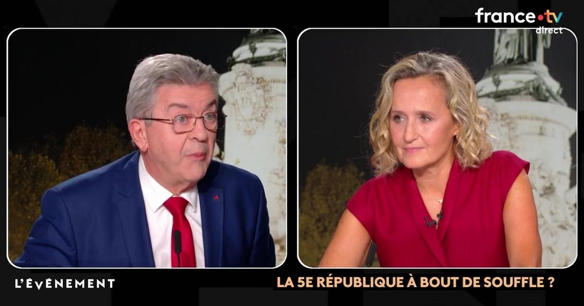 “On ne s’énerve pas là” : Caroline Roux reprend Jean-Luc Mélenchon de volée, il ne s’y attendait pas !