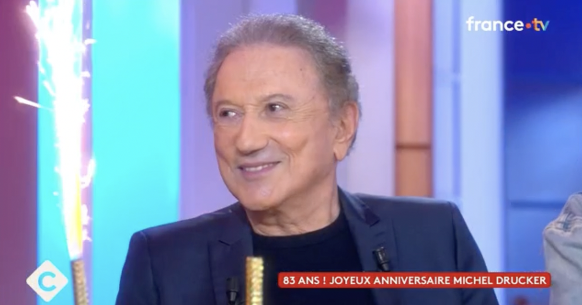 Michel Drucker a 83 ans : gâteau à son effigie, mots de stars… Son anniversaire célébré en grande pompe !