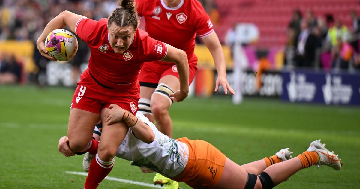 Coupe du monde fÃ©minine de rugby : le Canada Ã©trille l'Australie et dÃ©fiera la...