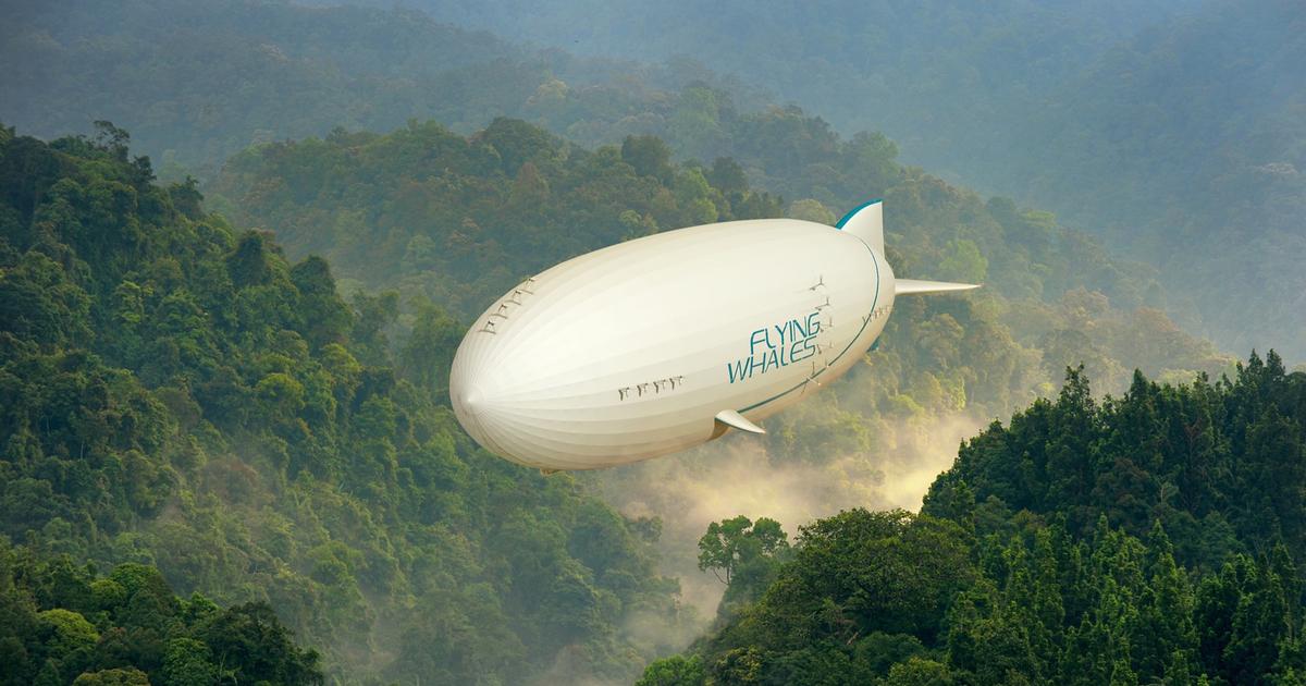 Gironde’s Airships Projectの空飛ぶクジラは最初の緑色の光を取得します