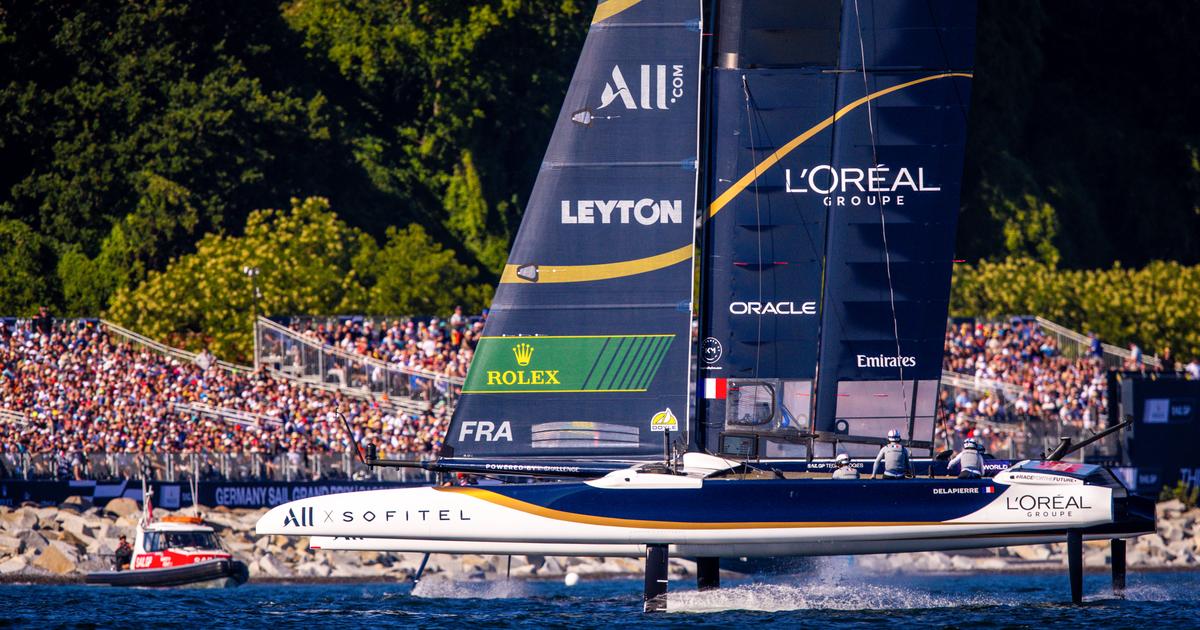 Sailgp de Saint-Tropezの2日目は天気のためにキャンセルされました