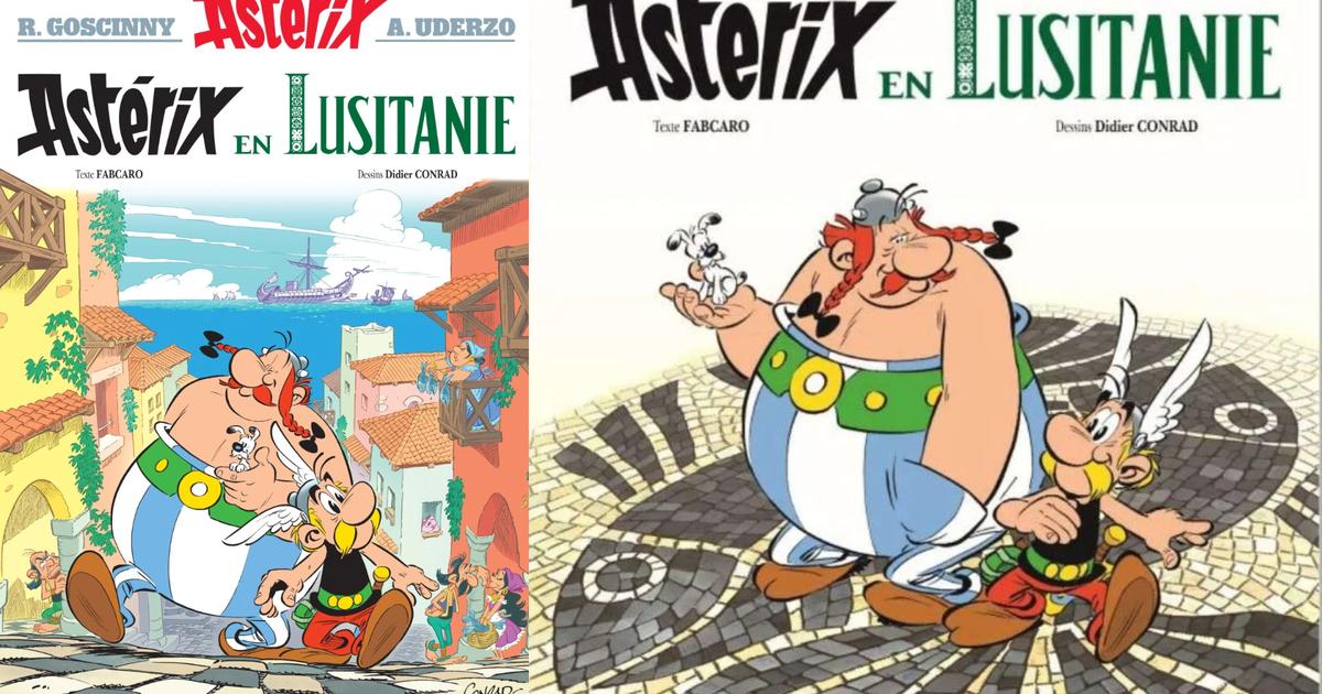 Le nouvel album d’Astérix s’offre une couverture définitive... qu’on ...