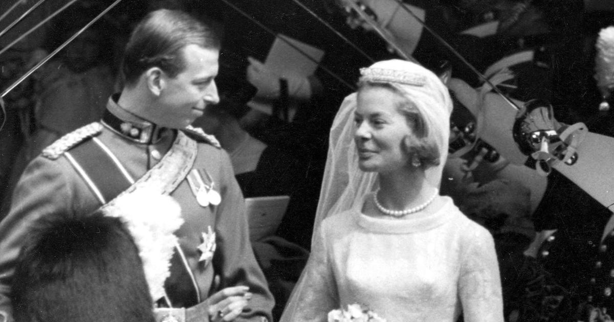 FASHION STORY – La robe de mariée royale de la duchesse de Kent avec sa traîne de 4,5 mètres