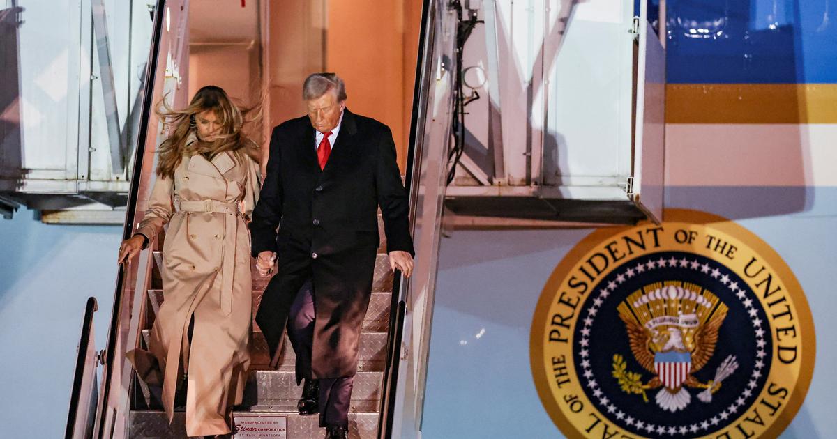 Visite de Donald Trump au Royaume-Uni: le président américain a atterri sur le sol britannique