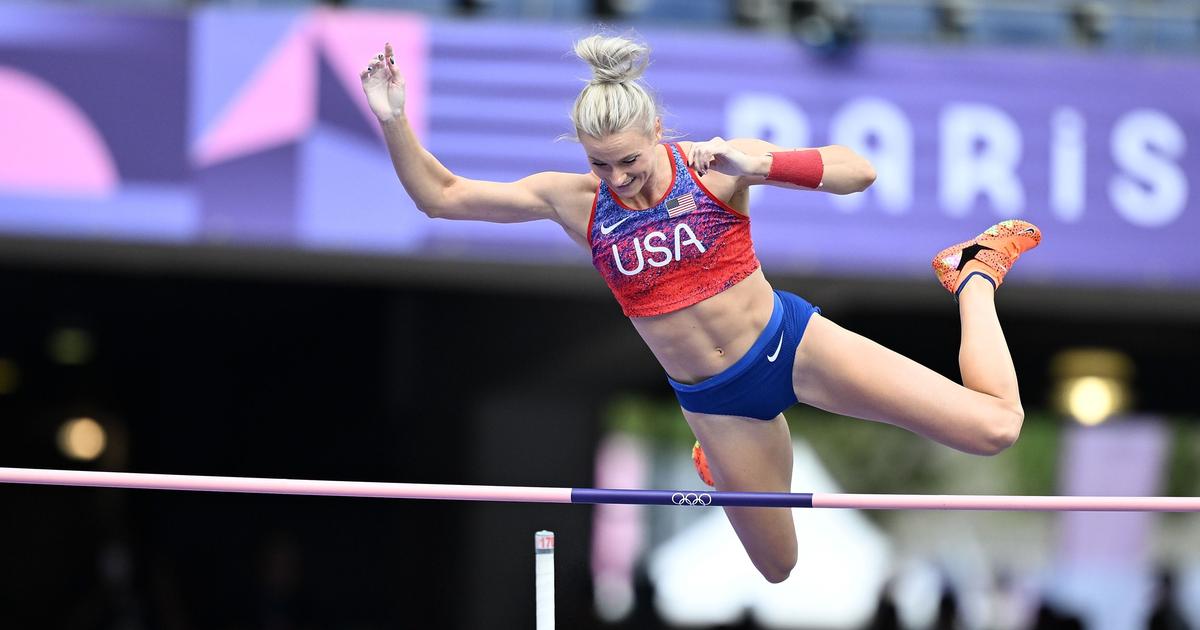 Mondiaux dâ€™athlÃ©tisme: la perchiste Katie Moon conserve son titre de championne du monde,...