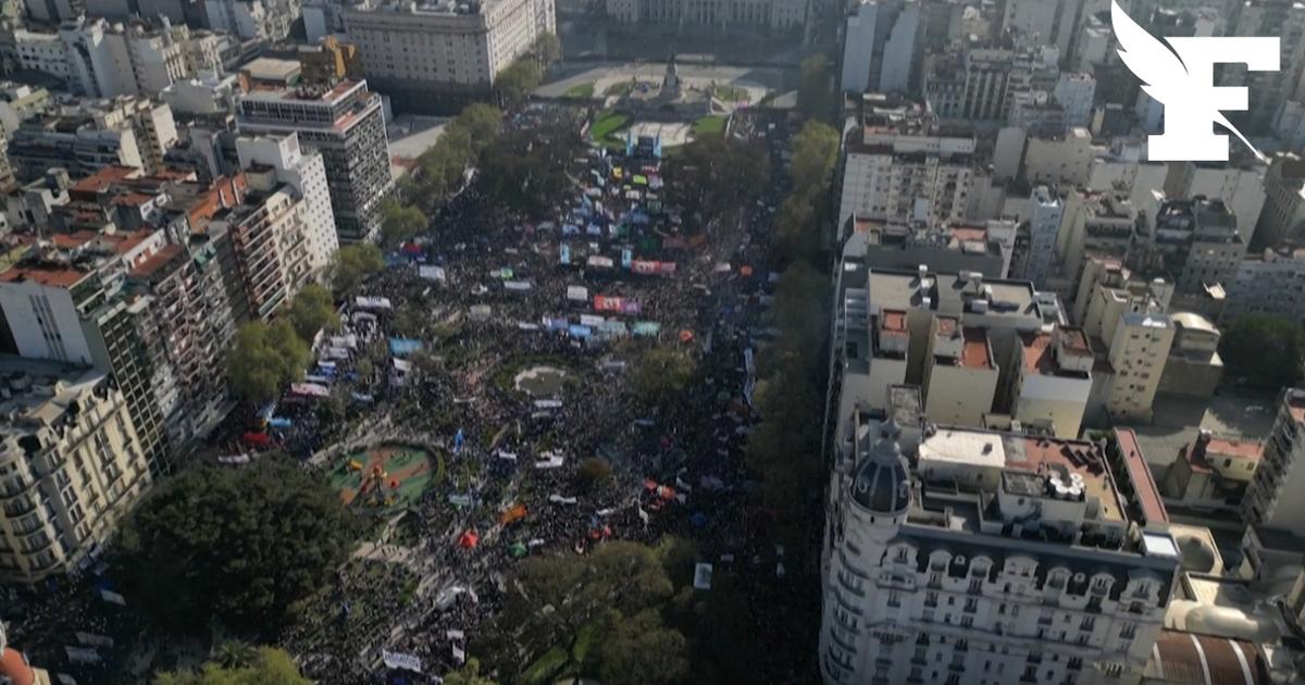 Argentine : les images des manifestations à Buenos Aires contre les ...