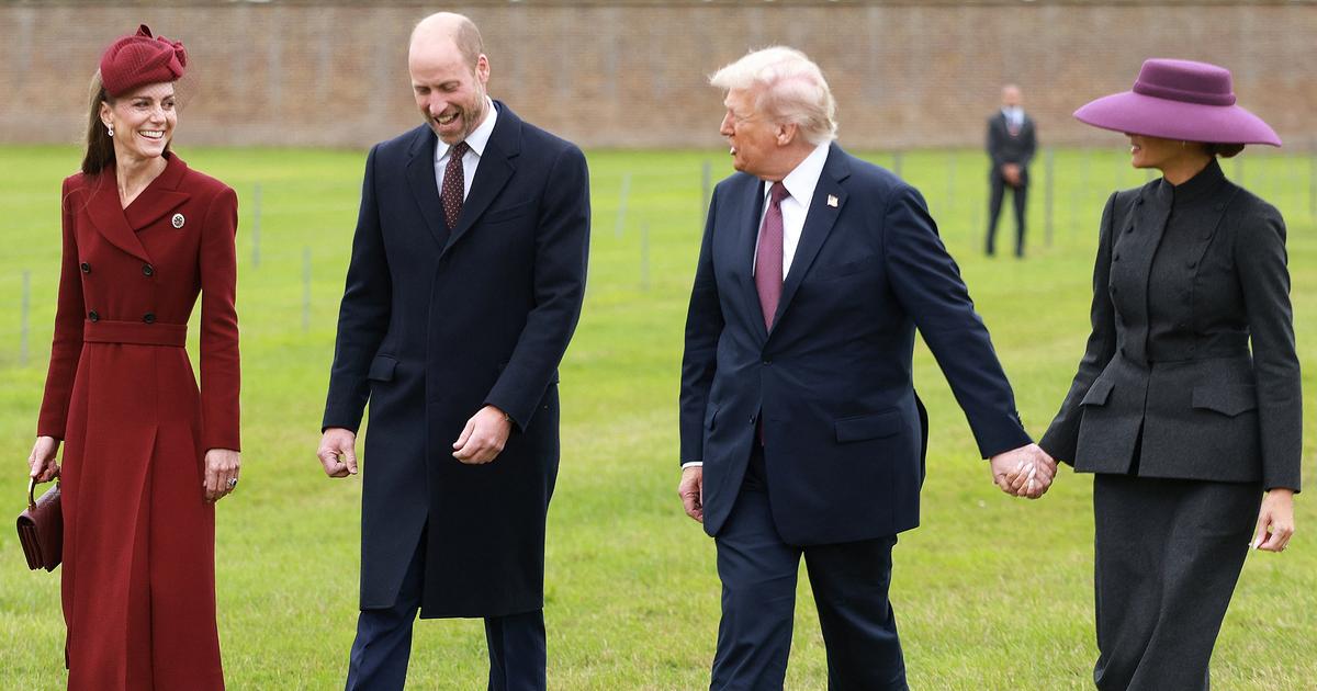 Kate et William ont échangé avec Melania et Donald Trump lors de la visite d’État : voici ce qu’ils se sont dit !