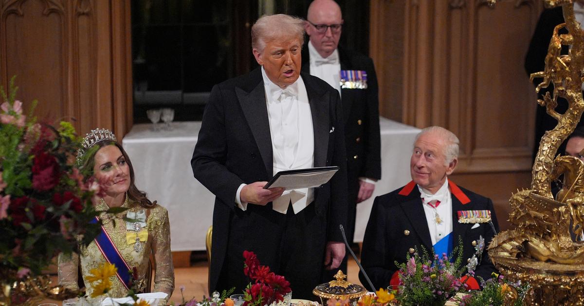 Donald Trump s’en est-il pris au prince Harry lors de son discours du banquet d’État ? On vous laisse juge !