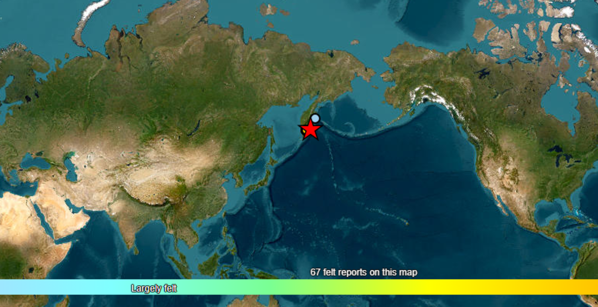 Un sÃ©isme de magnitude 7,8 frappe au large de lâ€™ExtrÃªme-Orient en Russie, alerte au...