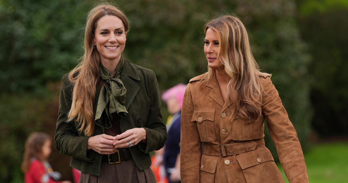Kate Middleton et Melania Trump coordonnées à Londres : elles portent toutes deux la pièce phare de cet automne !