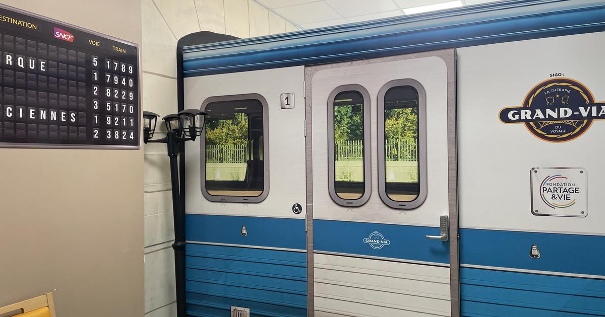 Dans les Ehpads, ce drÃ´le de train qui aide les malades dâ€™Alzheimer