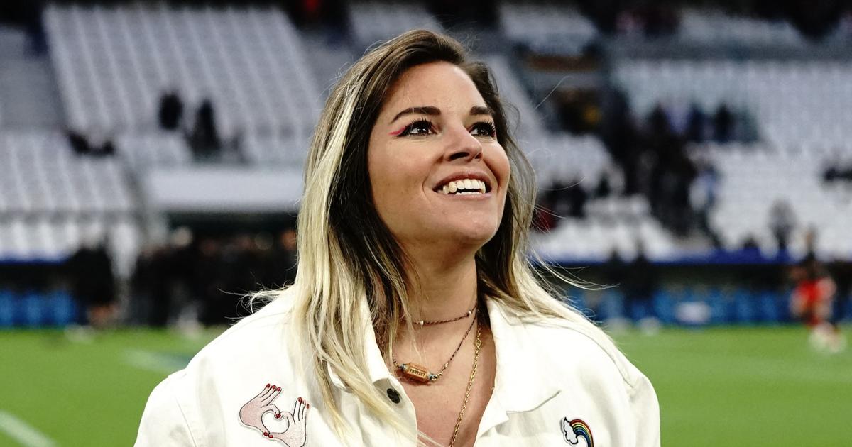 Sophie Tapie, son fils César est un adorable supporter : il met l’ambiance en tribune