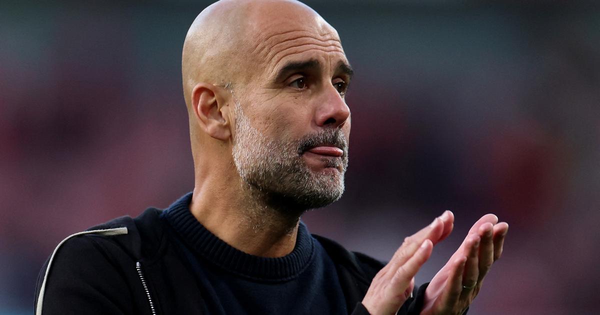 Premier League : Â«Une fois en dix ans, câ€™est pas mal non ?Â», Guardiola ironise sur la...