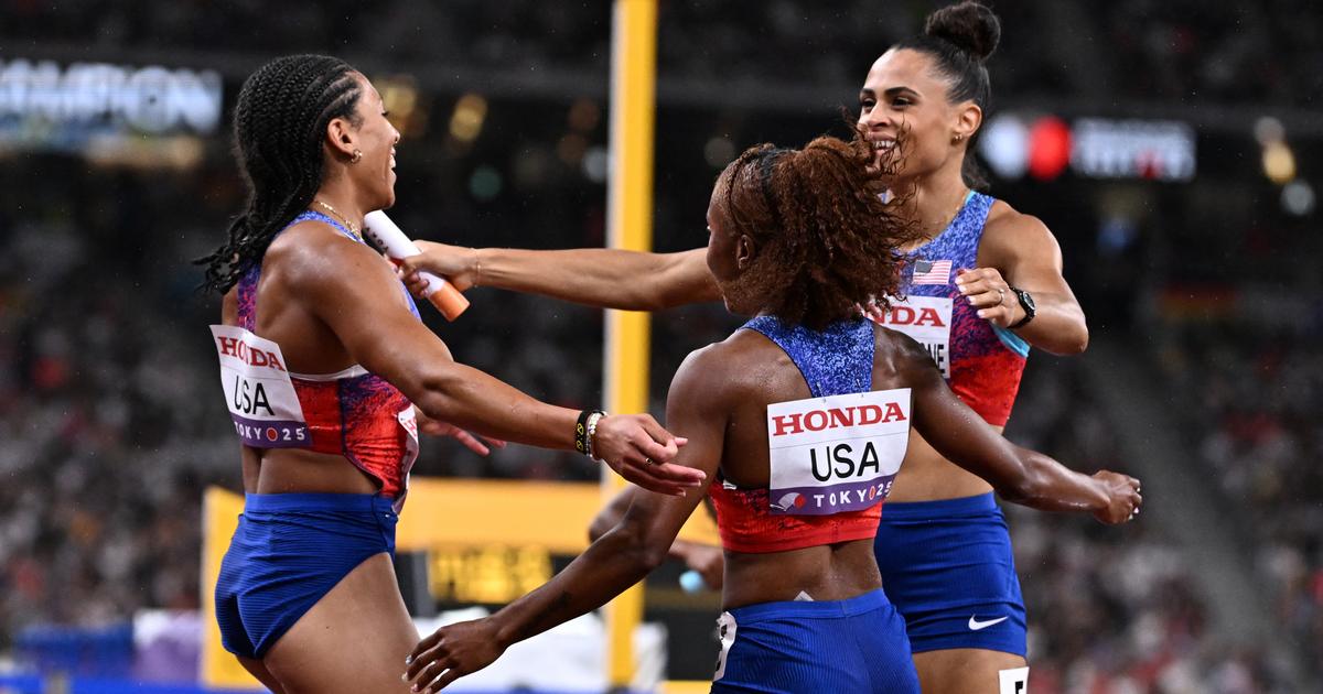Mondiaux d'athlÃ©tisme : portÃ©es par Sydney McLaughlin-Levroneles, AmÃ©ricaines sacrÃ©es...