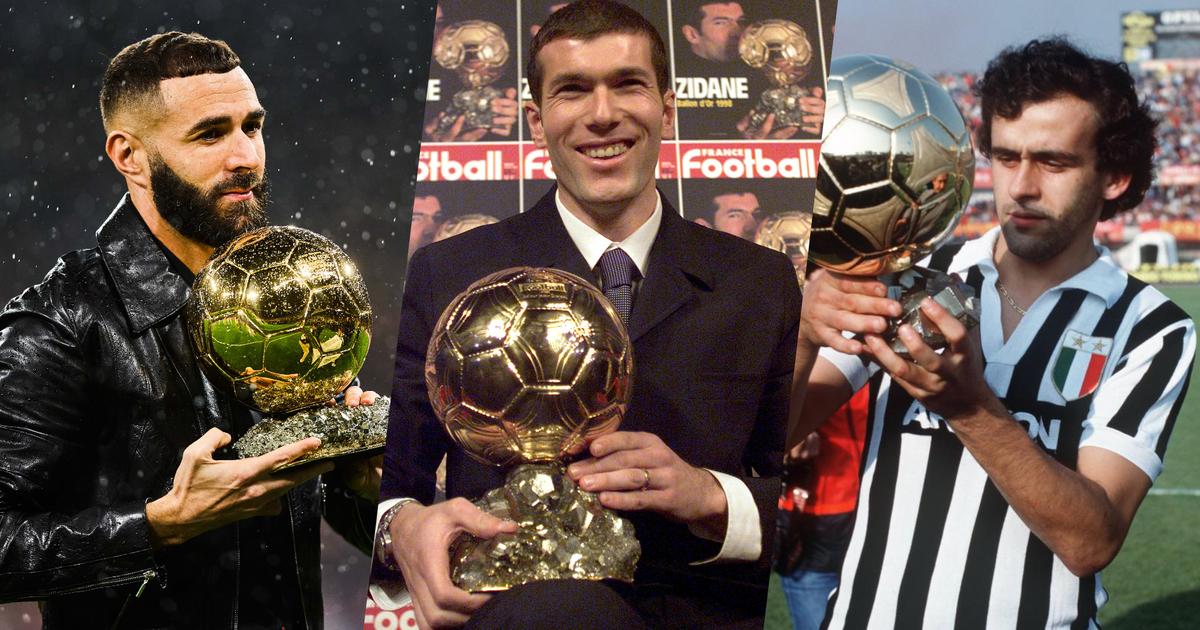 Kopa, Platini, Papin, Zidane, Benzema... Ces FranÃ§ais qui ont remportÃ© le Ballon d'Or avant...