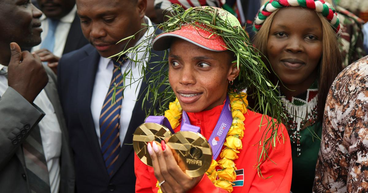 Mondiaux d'athlétisme : Chebet, Kipyegon... Retour triomphal au pays pour les Kenyans