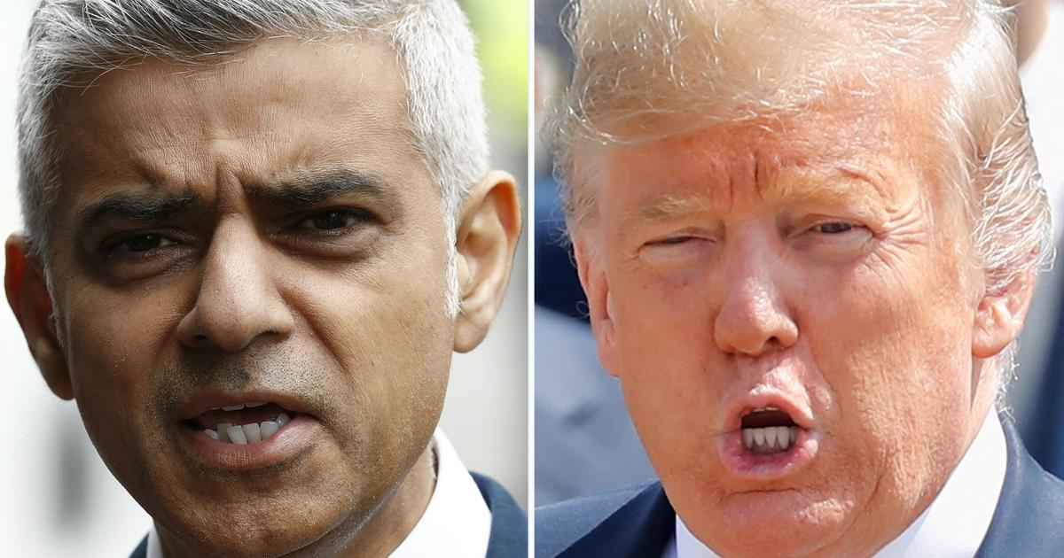 Pour Donald Trump, le maire de Londres Sadiq Khan veut Â«passer Ã  la chariaÂ»