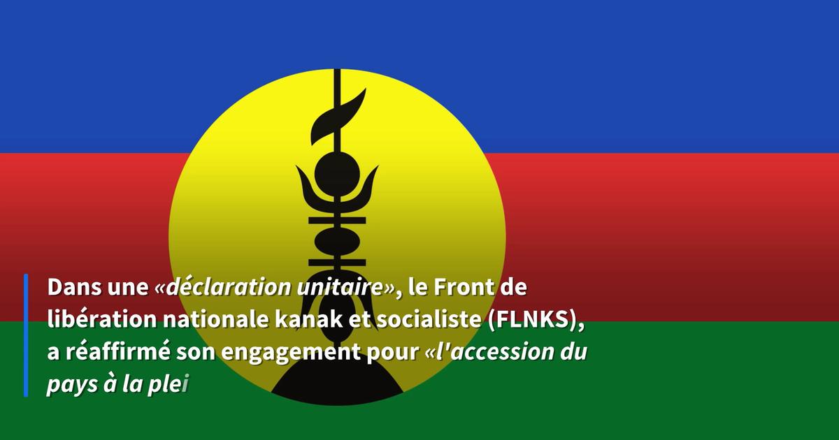 Nouvelle-Calédonie : une déclaration unitaire pour relancer les négociations signées par les indépendantistes