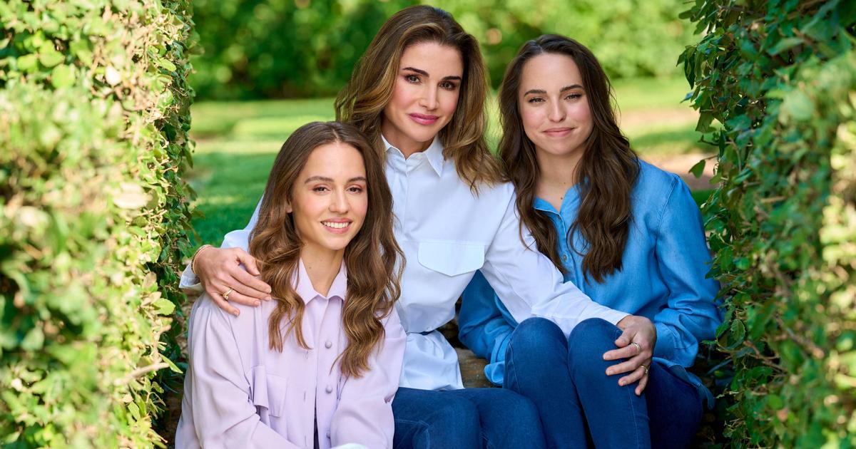 Rania de Jordanie radieuse avec ses filles Salma et Iman : la reine en profite pour glisser un message à ses petites-filles