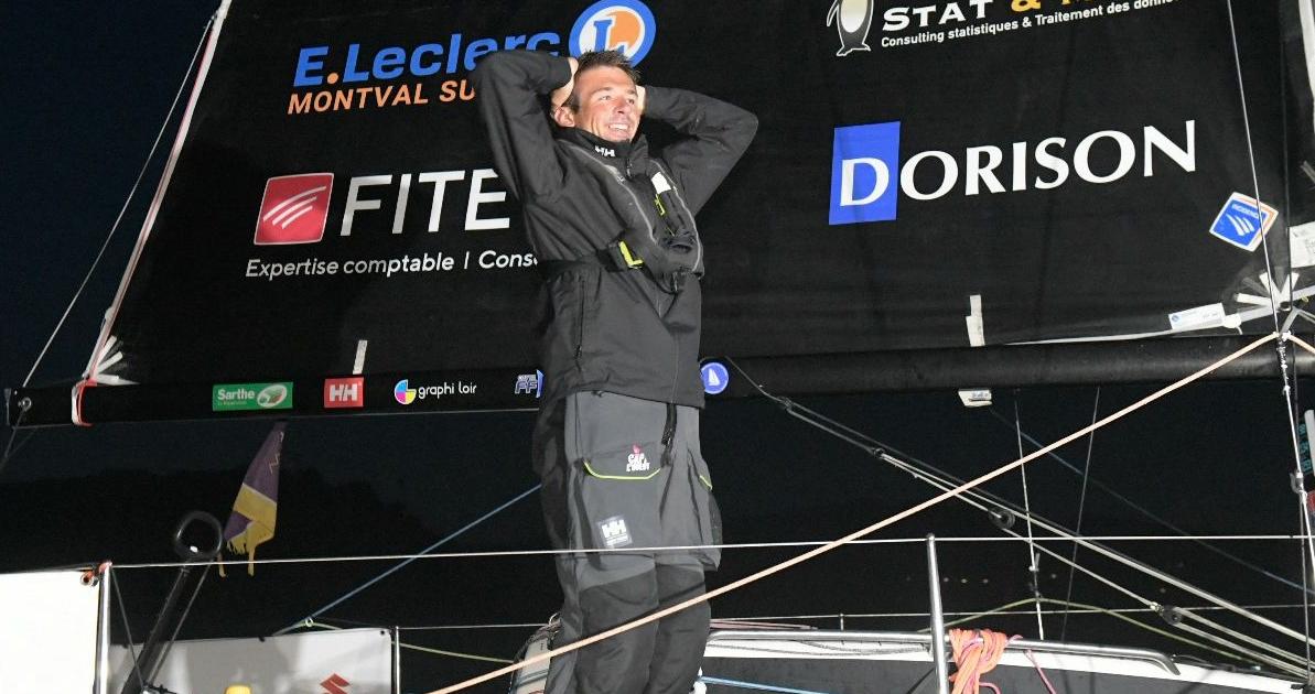 Solitaire du Figaro Paprec : Hugo Cardon premier bizuth de lâ€™Ã©dition 2025