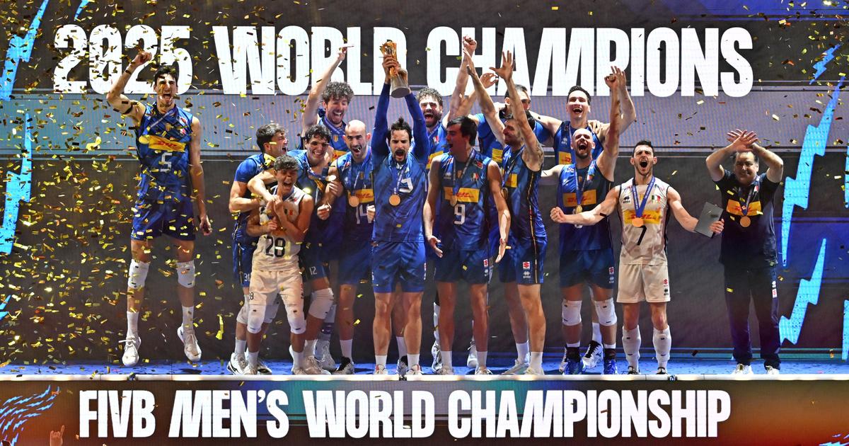Volley : les Italiens une nouvelle fois sacrÃ©s champions du monde