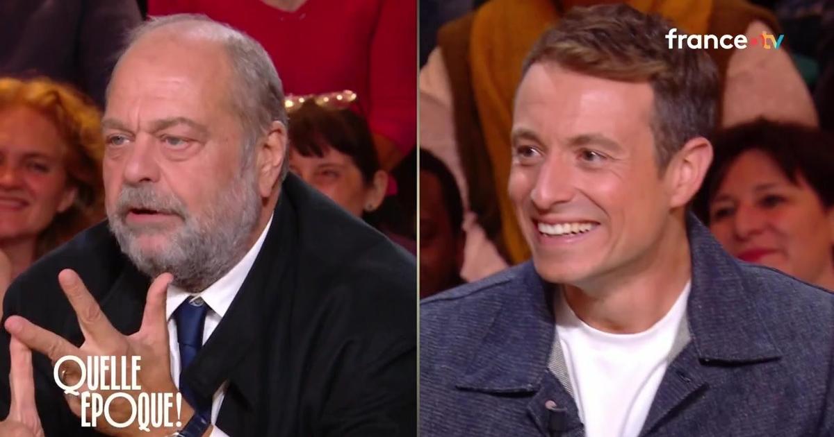 Éric Dupond-Moretti ne mâche pas ses mots face à Hugo Clément dans Quelle Époque ! : “Tête à claques”