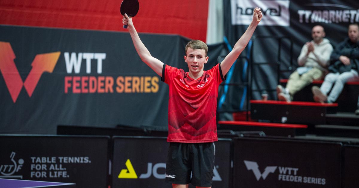 Tennis de table : le nouvel espoir franÃ§ais Flavien Coton crÃ©e la sensation en Chine