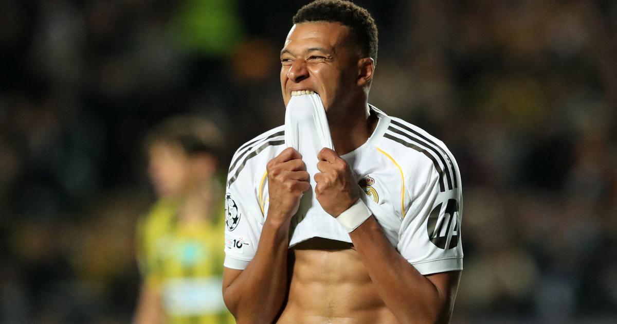 Ligue des champions: un triplé pour Kylian Mbappé qui ne cesse de flamber avec le Real Madrid