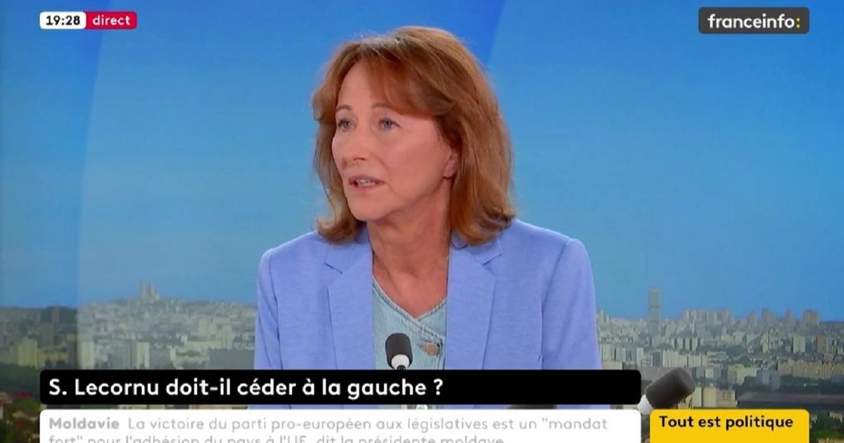 Sur Franceinfo, Ségolène Royal refuse de répondre à cette question : “C’est grotesque”